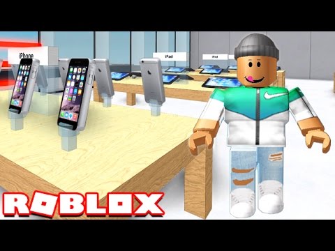 MAKING MY OWN APPLE STORE IN ROBLOX