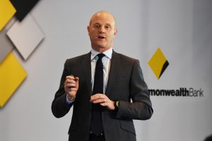 CEO Ian Narev delivers the full-year results in Sydney on Wednesday: CBA beat expectations with a $9.88 billion cash ...