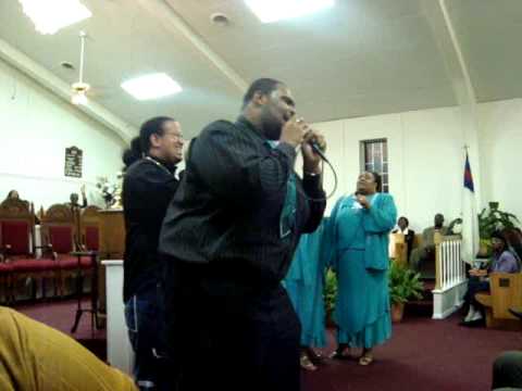 Lionel Taylor sings an emotional "God Is"  (gospel classic)