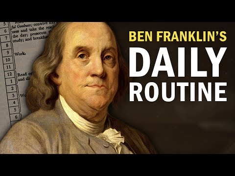 How Ben Franklin Structured His Day