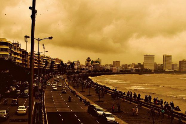 Marine Drive in Mumbai