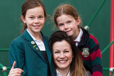 Bronwyn Fagan had her daughters when she was over 30 years old. Bronwyn with her daughters Jade 8, and Ivy 6.