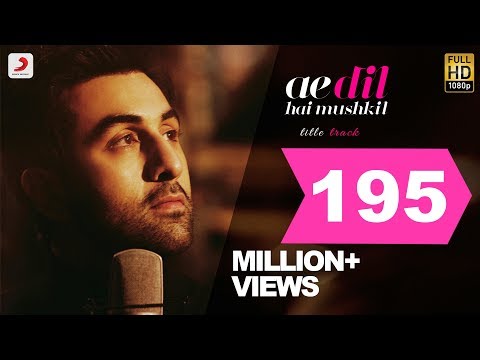 Ae Dil Hai Mushkil - Full Song Video | Karan Johar | Aishwarya, Ranbir, Anushka | Pritam | Arijit