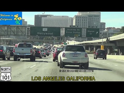 San Diego CA to Los Angeles CA HD 2015