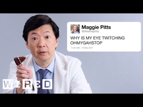 Ken Jeong Answers Medical Questions From Twitter | Tech Support | WIRED