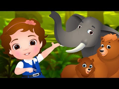 Going To the Forest | Wild Animals for Kids | Original Learning Songs & Nursery Rhymes by ChuChu TV