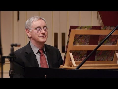 J.S. Bach: The Art of Fugue (BWV 1080), Contrapunctus I; Davitt Moroney, harpsichord 4K UHD