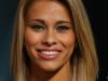 NEW YORK, NY - APRIL 16: Paige VanZant speaks to media and fans during the Ultimate Media Day at the Best Buy Theater on April 16, 2015 in New York, New York. (Photo by Ed Mulholland/Zuffa LLC/Zuffa LLC via Getty Images)