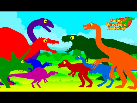 Funny Dinosaurs Cartoons for Children Full Episodes 2016 | Dinosaurs Videos for Kids 2016