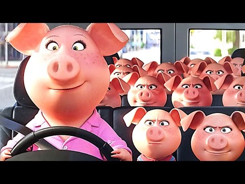 SING : BEST Video Clips & Trailers ! (2017) Animation, Kids Movie HD