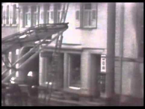 Archival footage depicting the events of Kristallnacht in Buehl