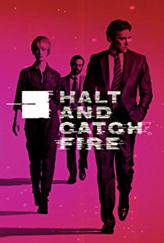 Scoot McNairy, Lee Pace, and Mackenzie Davis in Halt and Catch Fire (2014)