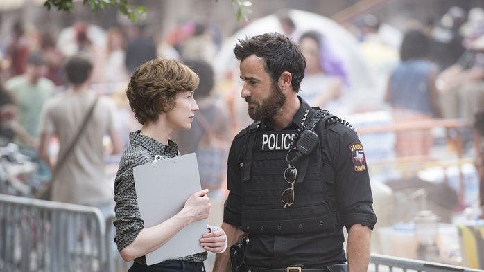 Justin Theroux and Carrie Coon in The Leftovers (2014)