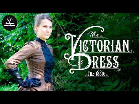 Das Viktorianische Kleid ca. 1880