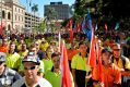 Two unions have been fined a total of $430,000 over illegal strike action.