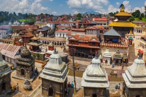 Pashupatinath Temple in Kathmandu.