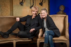 Deborra-lee Furness and Simone Buchanan, who starred in <i>Shame</i>, which came out in 1988.