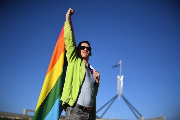 "The most powerful act of resistance and defiance is to vote yes for equality," Shorten said.