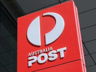 Australia Post logo. Australia Post provides postal services in Australia and its overseas territories and owned by Australian G