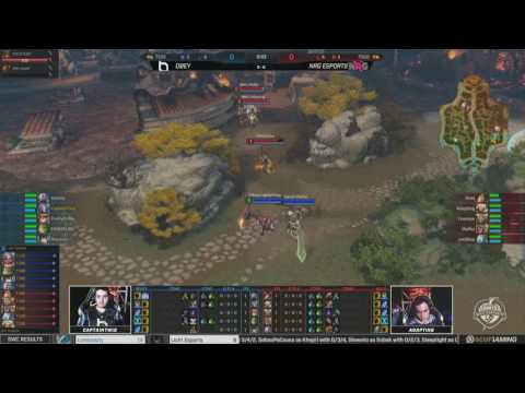 SWC 2017 - Grand Finals Obey Alliance vs. NRG Esports Game 1