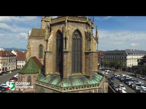 Visit colmar by drone - Visite de Colmar en drone