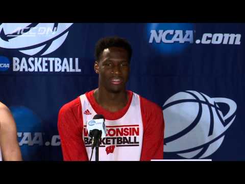 Wisconsin Basketball Player Has Embarrassing Moment at Press Conference