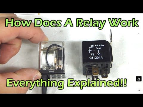 How Does A Relay Work - Automotive Relay SPDT