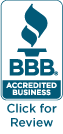 Better Business Bureau - Accredited Business - Click For Review