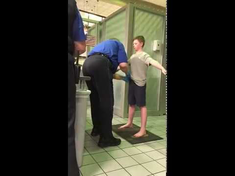 TSA Detains Young Boy for Invasive Pat Down