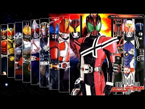 Kamen Rider Decade Kamen Ride, Form RIde, Attack Ride, Final Form Ride and Final Attack Ride!