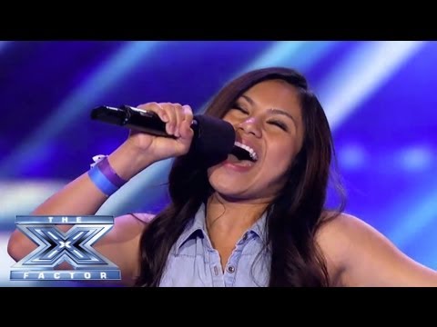 Ellona Santiago Spreads Her "Wings" - THE X FACTOR USA 2013