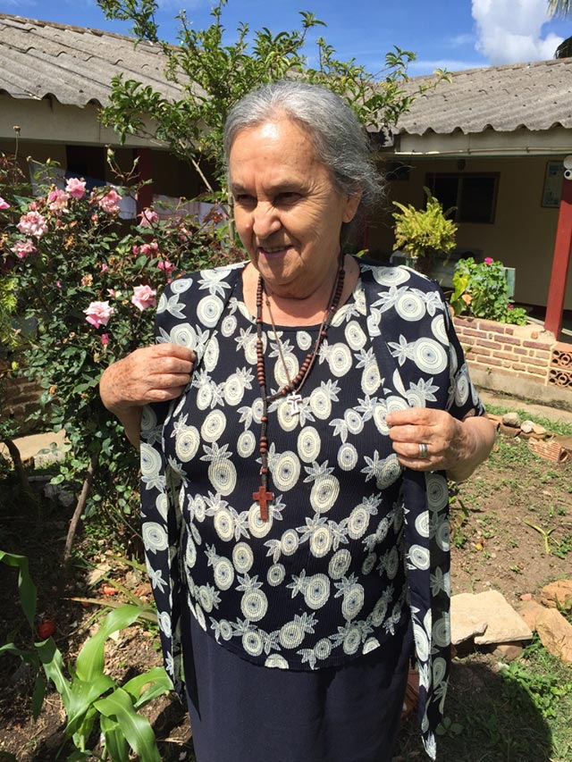 The mother of Berta Caceres, Austraberta Flores, at her home in the Honduran town of La Esperanza, July 2016. (Photo: Antony Loewenstein)