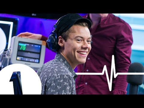 Harry Styles' HEART MONITOR CHALLENGE with Nick Grimshaw