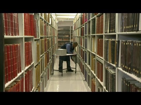 Preservation Lab at the National Archives-- Boxing our Treasures