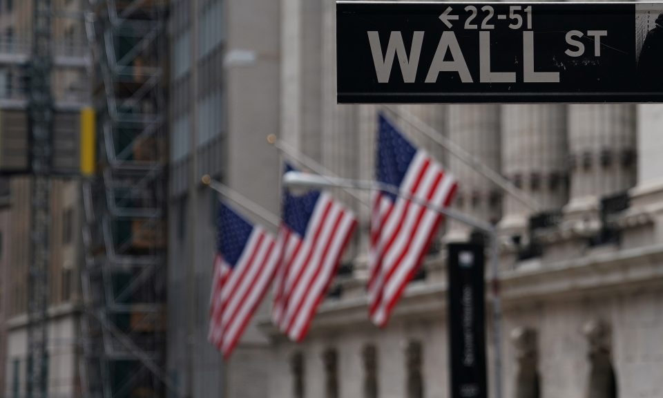 The Wall St sign in front of the New York Stock Exchange (NYSE) in New York City, US, August 2, 2017. Reuters/Carlo Allegri