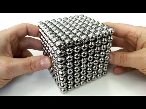 Playing with 512 big magnet balls