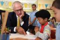 Malcolm Turnbull visits North Strathfield Public School.