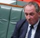 Deputy Prime Minister Barnaby Joyce during Question Time