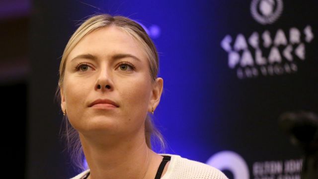 Maria Sharapova returned from a doping ban earlier this year.