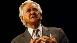 Bob Hawke, pictured at a previous event, said there were too many career politicians in office.