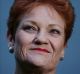 One Nation Senator Pauline Hanson.