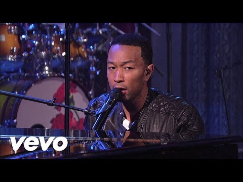 John Legend - Save Room (Live on Letterman)