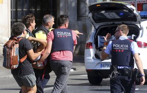 SPAIN BARCELONA PEDESTRIANS HIT