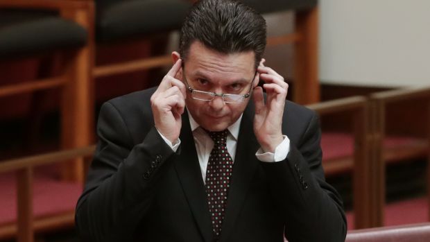 Senator Nick Xenophon is a key player on the Senate crossbench.