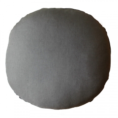 Flux Round Cushion - Charcoal