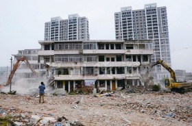 Wenzhou's growing patchwork of demolition sites is mirrored in cities across China as local governments replace ...