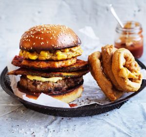 Dan Lepard's hamburger tops and tails.