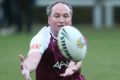 Barnaby Joyce during a State of Origin touch rugby match at Parliament House Canberra on Wednesday 26 June 2013. Photo: ...