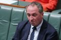 Deputy Prime Minister Barnaby Joyce during Question Time