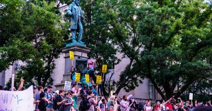 August 13, 2017 Around 1000 people gathered near Bde Maka Ska (Lake Calhoun) to stand in solidarity with the city of Charlottesville Candlelight Vigil at the White House, Washington, DC USA and speak out against white nationalists who recently held a rally